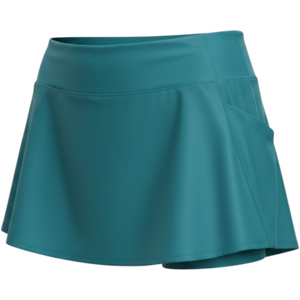 Swannies Womens Golf Skort‎ Teal Blue Athletic Skirt with Built In Shorts Large